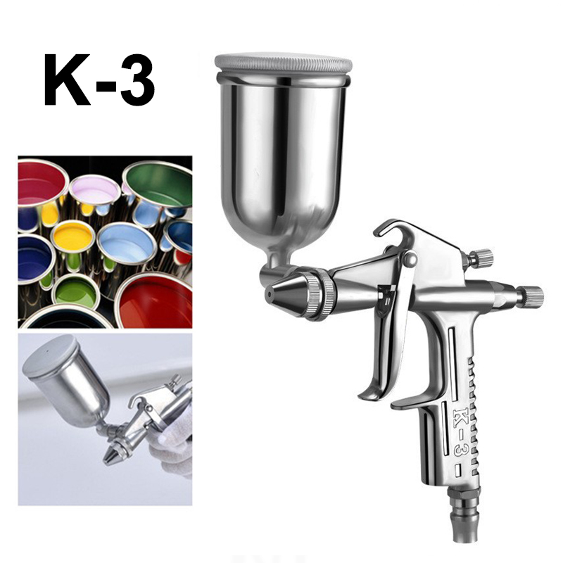 Airbrush Kit With Mini Compressor - K-3 طلاء صغير بندقية رش الهواء