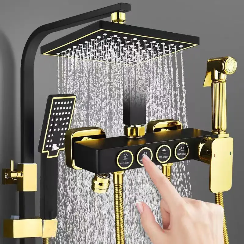 Plumbing - نظام دش كامل من الفولاذ المقاوم