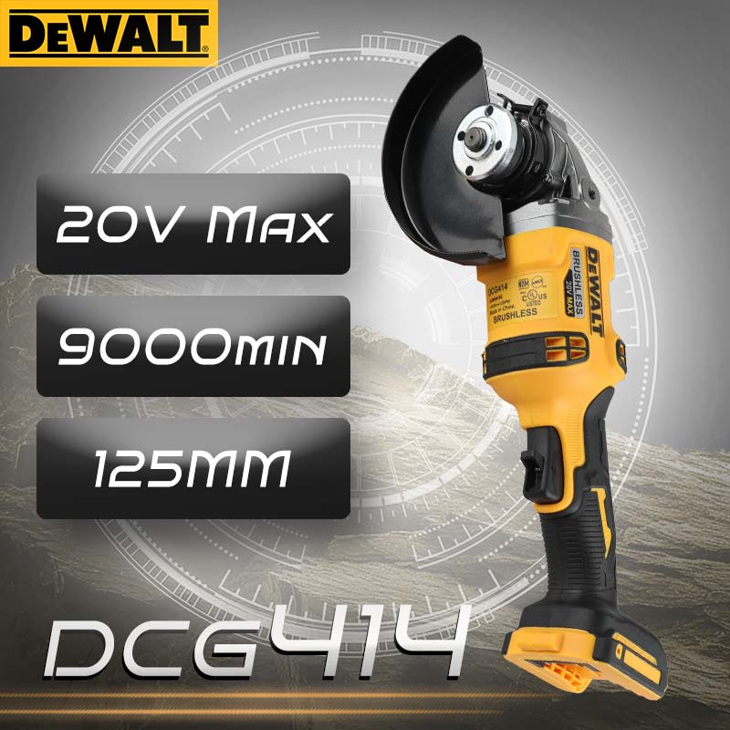 Brushless Angle Grinder Battery Powered - ديوالت DCG414 20V MAX جلاخة زاوية