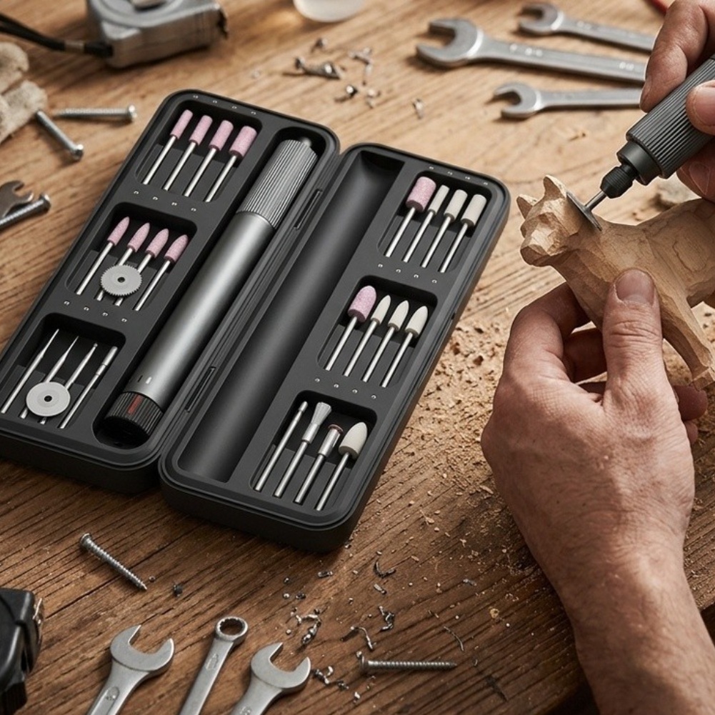 Cordless Rotary Tool Kit Accessories - مجموعة أدوات دوارة لاسلكية مع 24