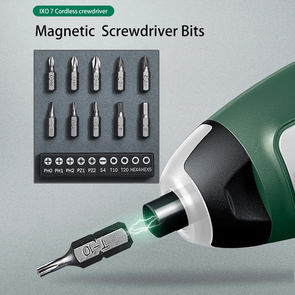 Electric Screwdriver Rechargeable Usb - مجموعة أدوات بوش IXO7 متعددة الوظائف،