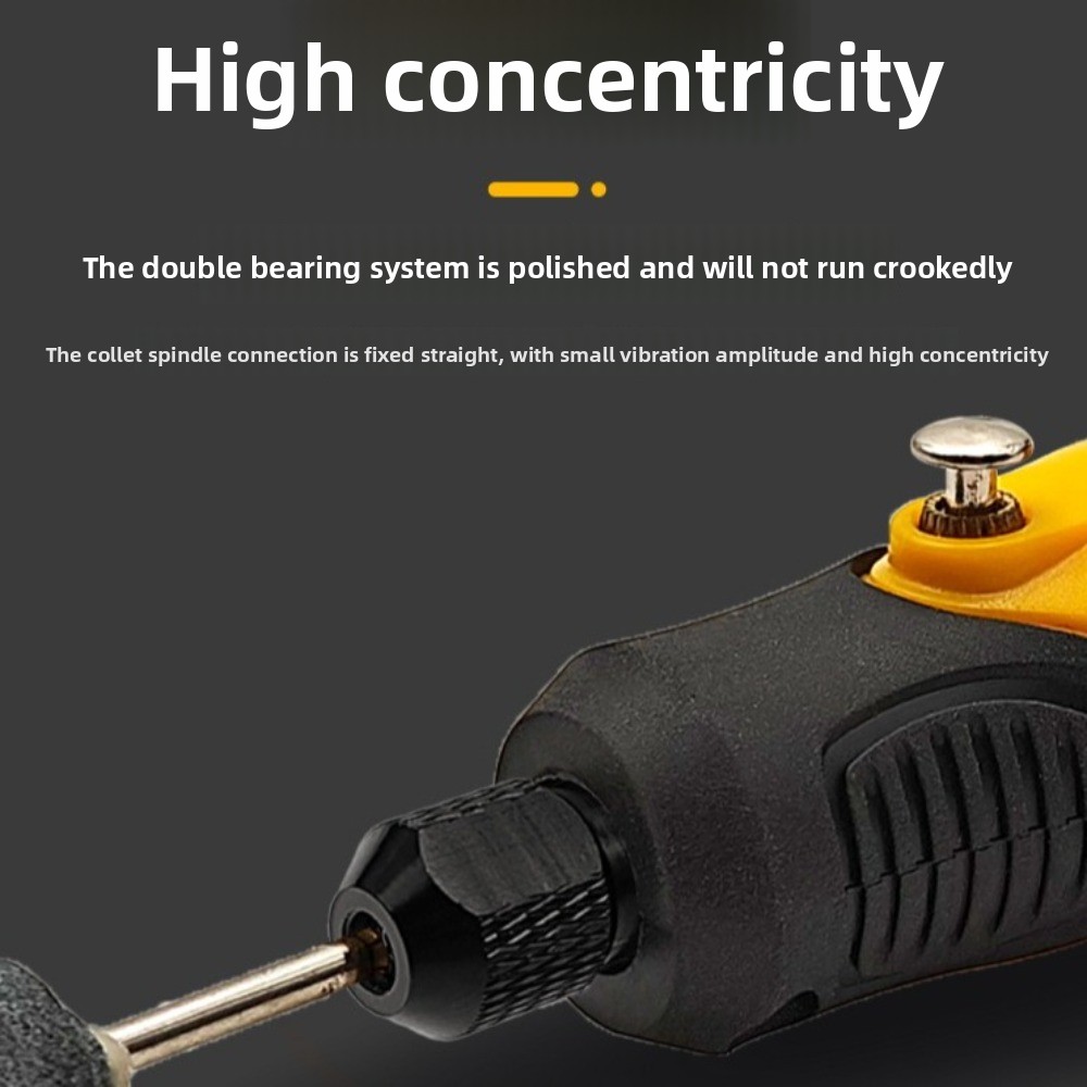 Cordless Rotary Tool Kit Accessories - مطحنة صغيرة لاسلكية 3 سرعات قابلة