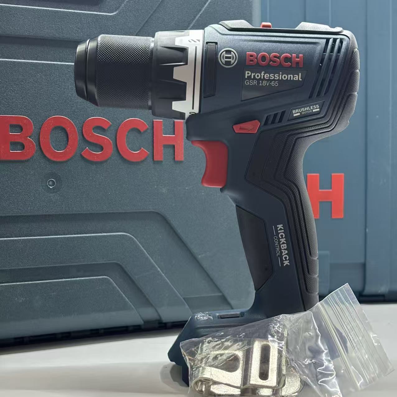 Brushless Cordless Electric Drill 18V - مثقاب بوش GSR 18V-65 اللاسلكي بدون
