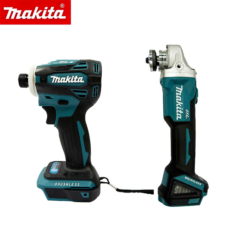 Brushless Angle Grinder Battery Powered - طقم أدوات ماكيتا DGA404 18 فولت