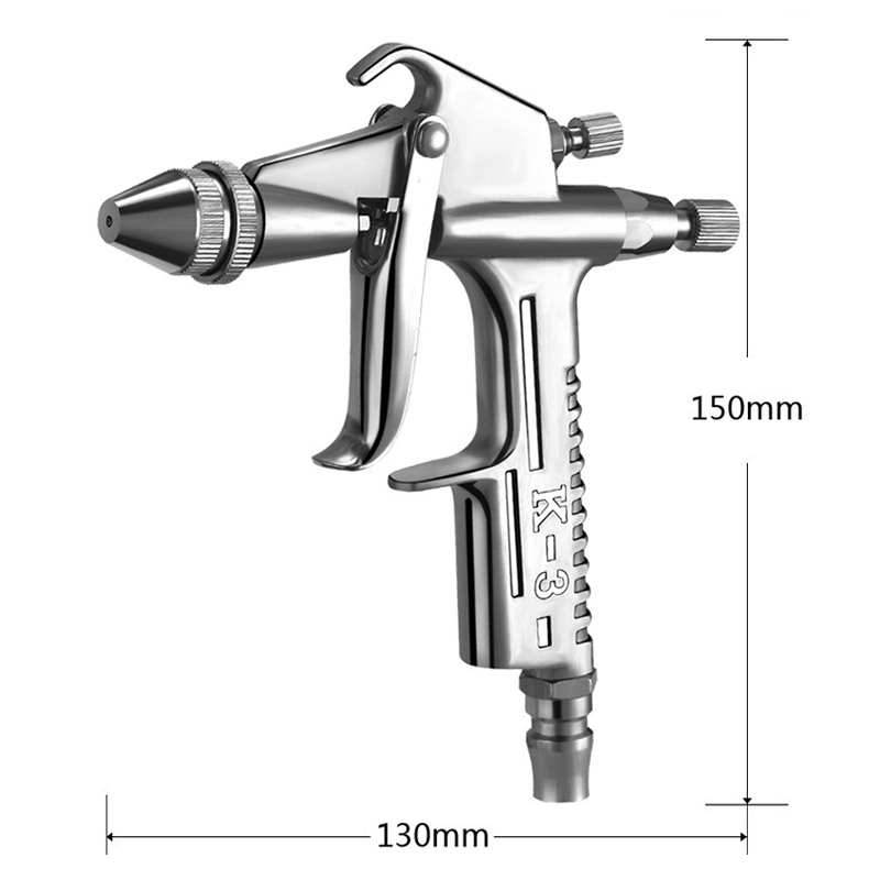 K-3 طلاء صغير بندقية رش الهواء - مراجعة Airbrush Kit With Mini Compressor وسعره