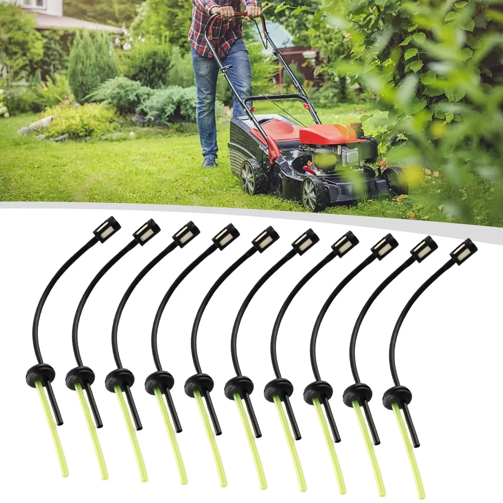 10 قطع من أنابيب خرطوم الوقود  - مراجعة Garden Tools وسعره