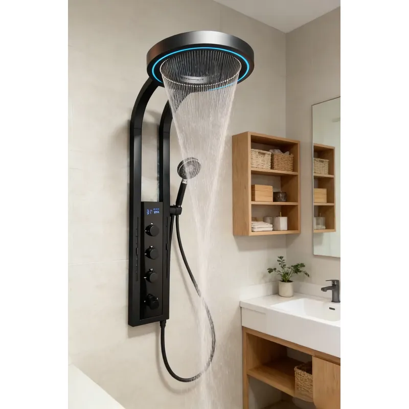 مجموعة دش هوميديك مع صنبور ميا - مراجعة Plumbing وسعره