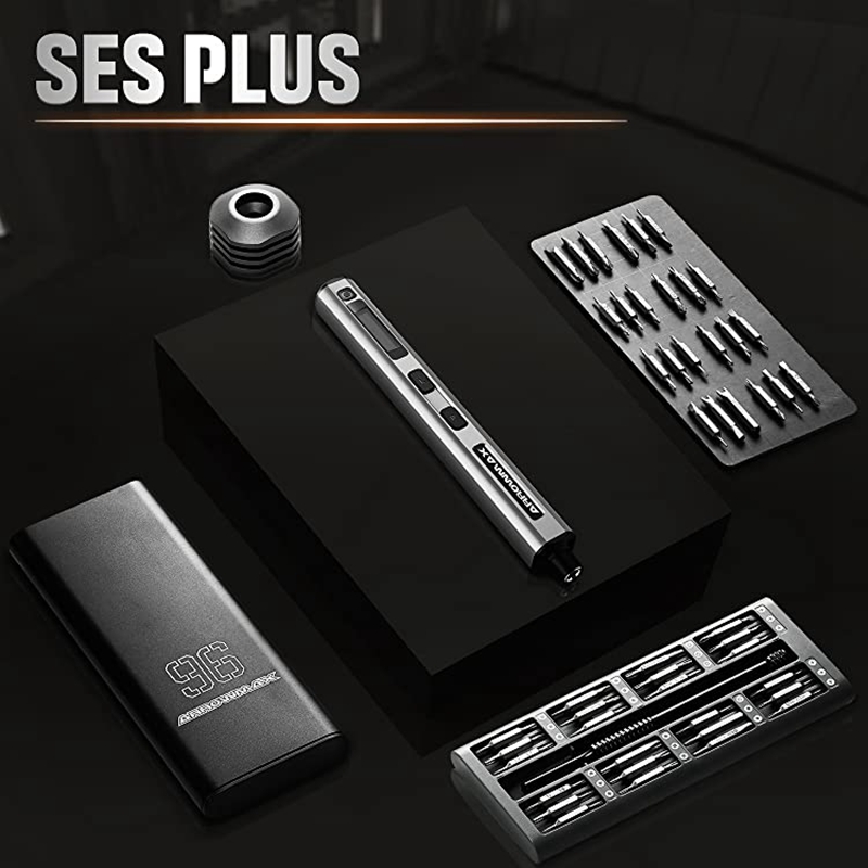 مجموعة مفكات براغي كهربائية دق - مراجعة Electric Screwdriver Rechargeable Usb وسعره
