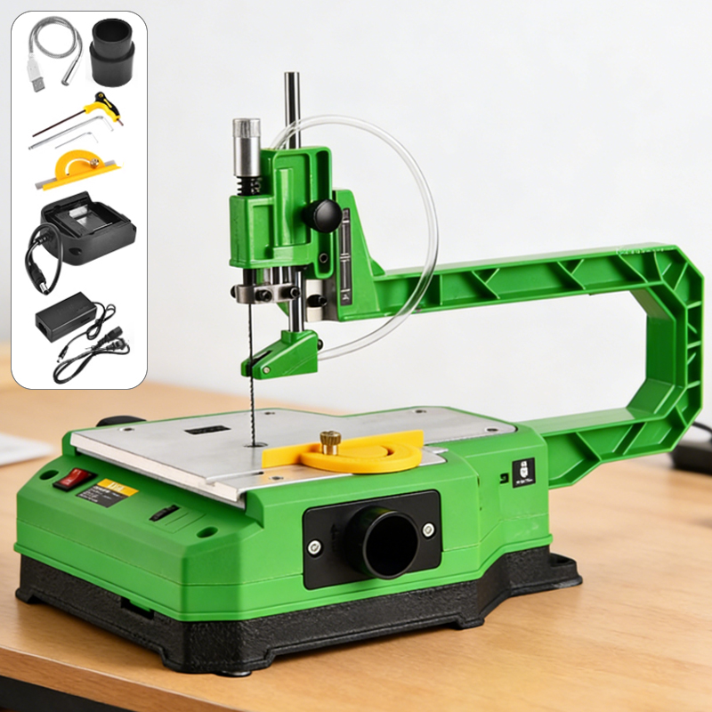منشار كهربائي منحني للمكتب يعم - مراجعة Mini Table Saw For Woodworking وسعره