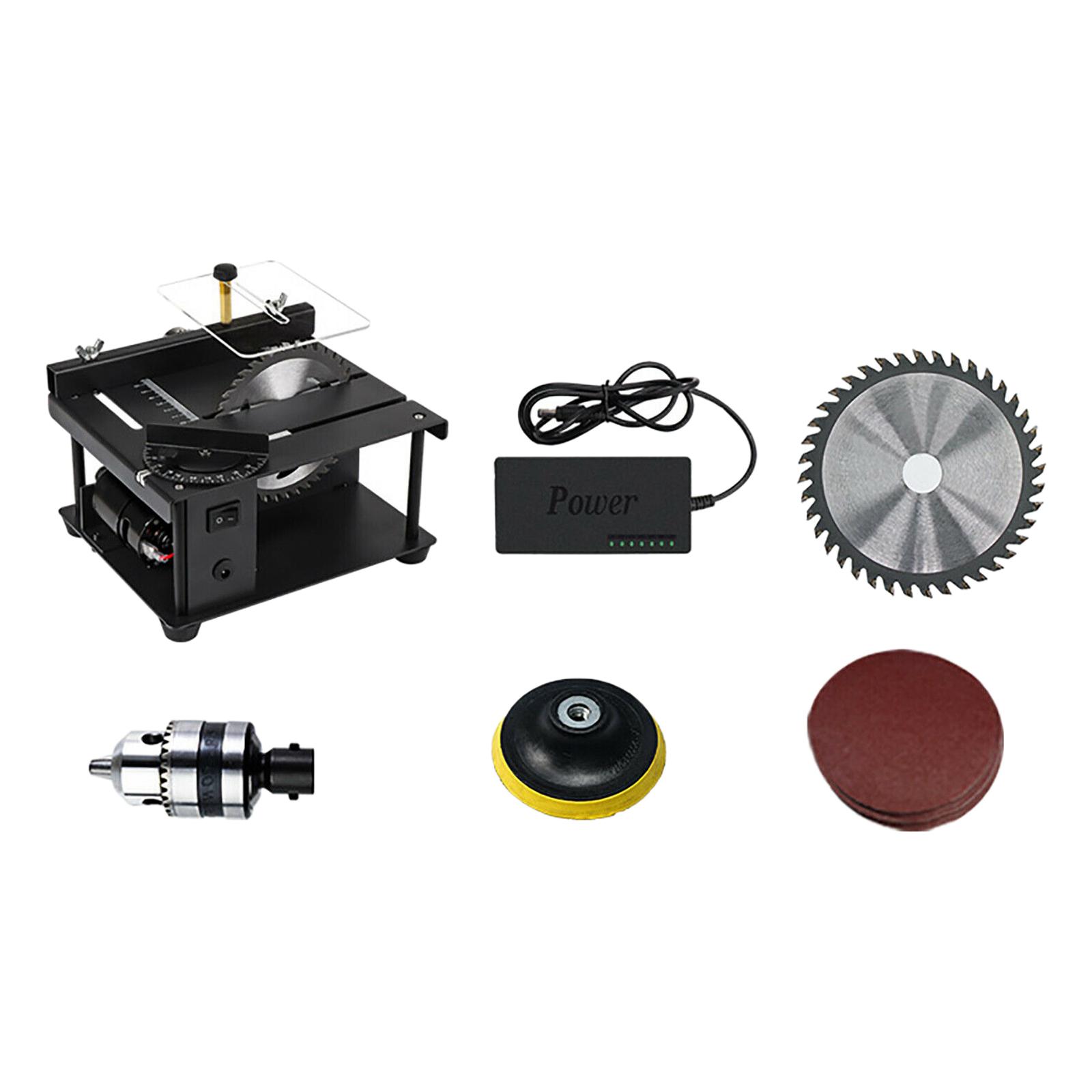 منشار طاولة دائري صغير مدمج 4  - مراجعة Mini Table Saw For Woodworking وسعره