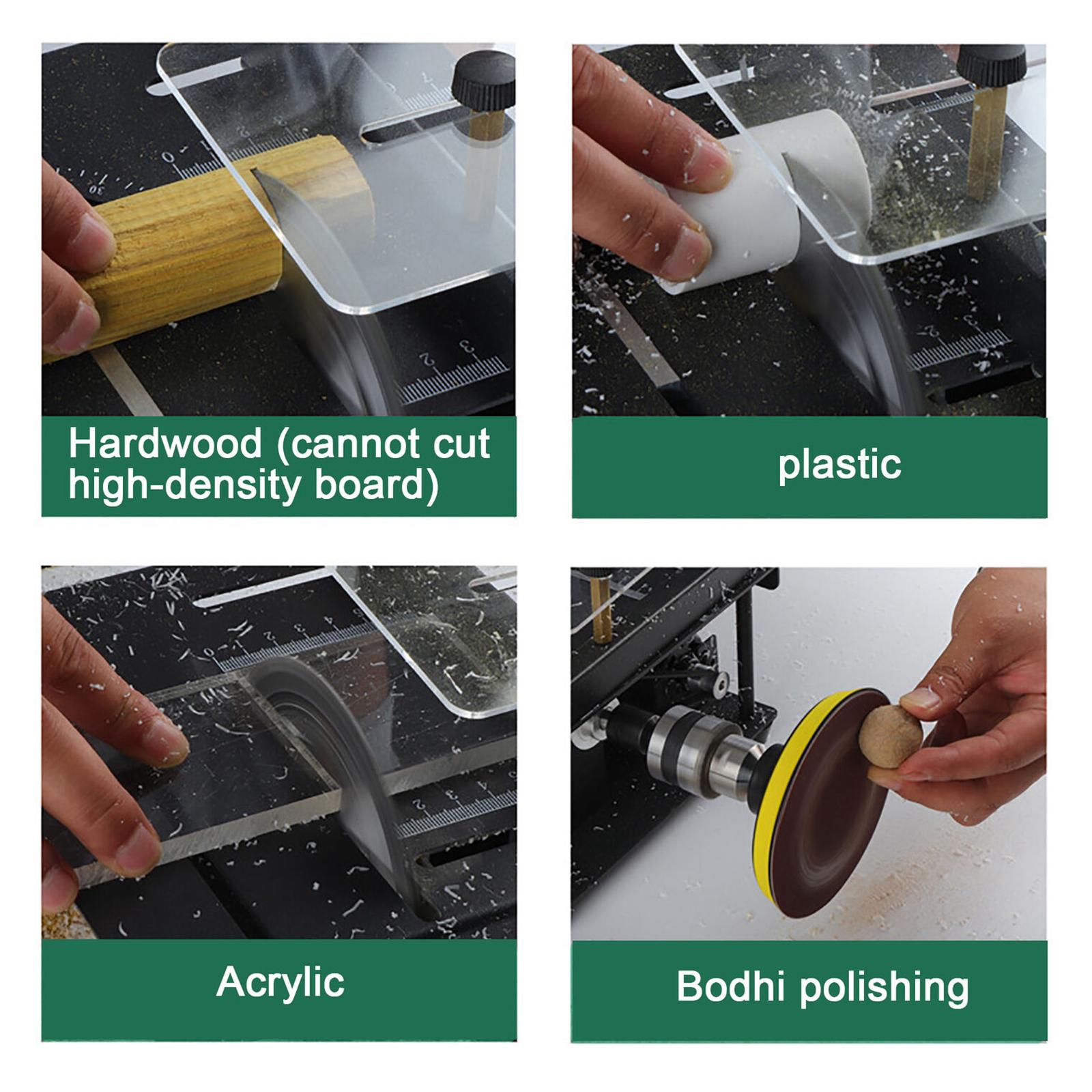 منشار طاولة دائري صغير مدمج 4  - مراجعة Mini Table Saw For Woodworking وسعره