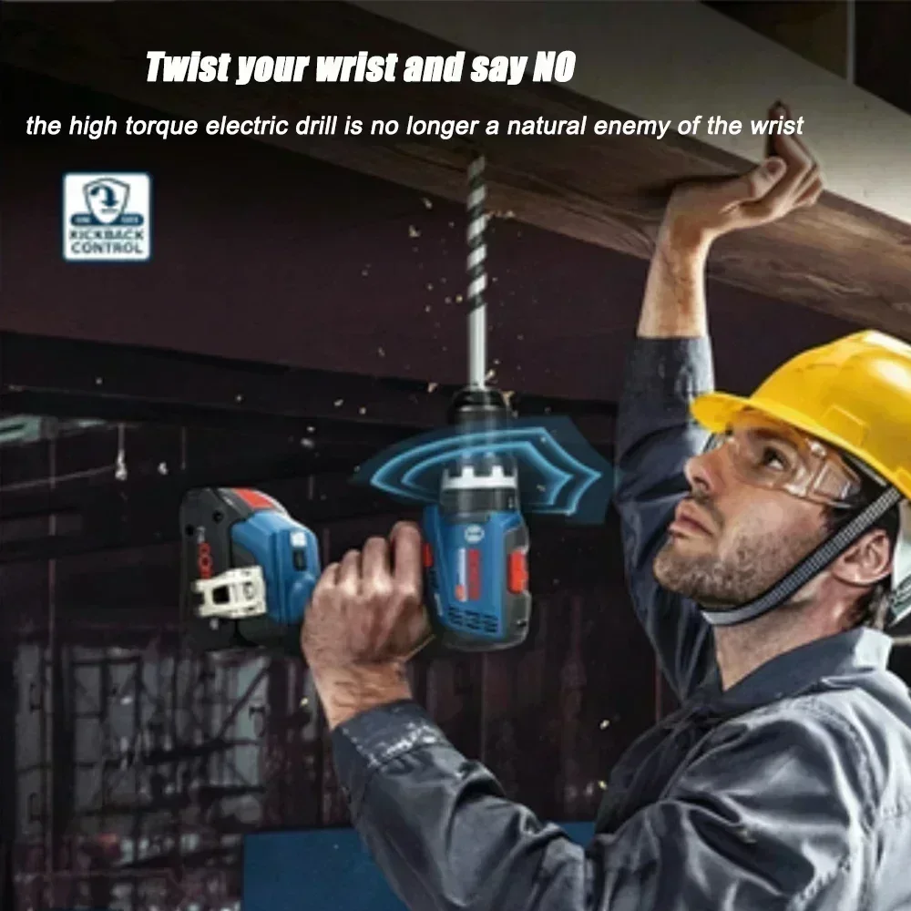 مثقاب بوش GSR 18V-65 اللاسلكي  - مراجعة Brushless Cordless Electric Drill 18V وسعره