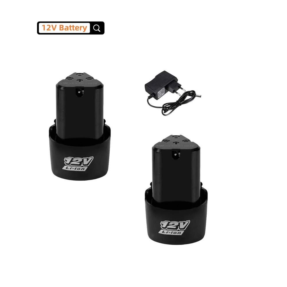 12 فولت 1500 مللي أمبير بطارية - مراجعة Electric Screwdriver Rechargeable Usb وسعره
