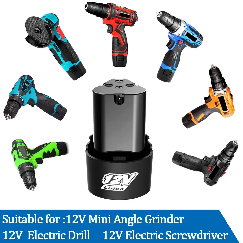 12 فولت 1500 مللي أمبير بطارية - مراجعة Electric Screwdriver Rechargeable Usb وسعره