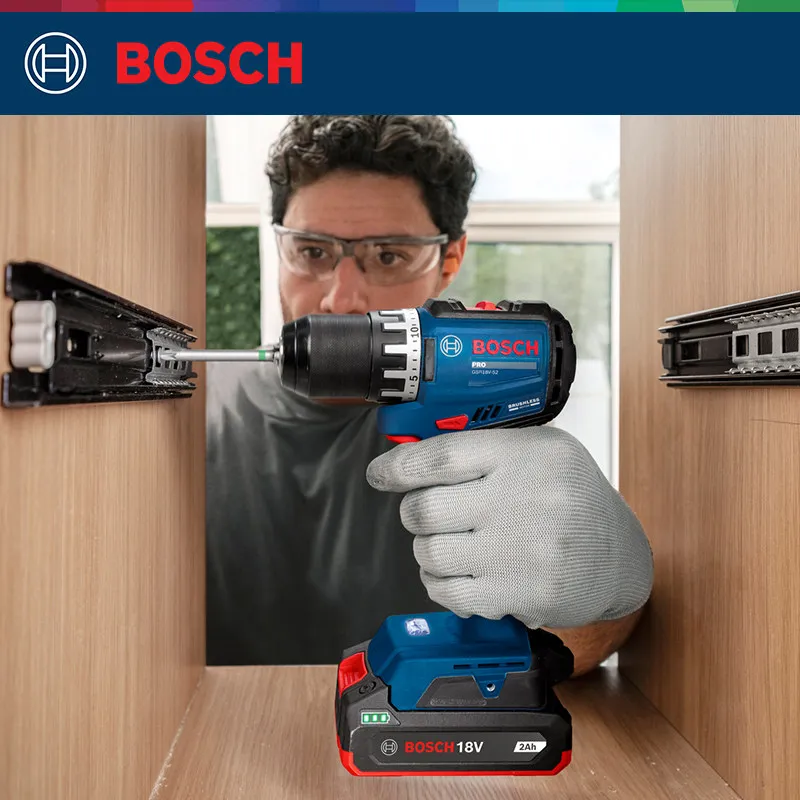 مثقاب بوسش GSR 18V-52 PRO لاسل - مراجعة Brushless Cordless Electric Drill 18V وسعره