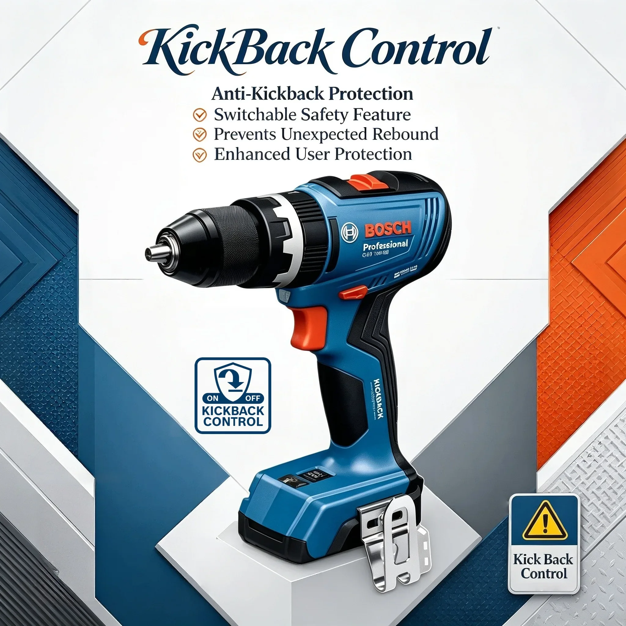 بوش GSB 18V-65 مثقاب/مفك براغي - مراجعة Brushless Cordless Electric Drill 18V وسعره