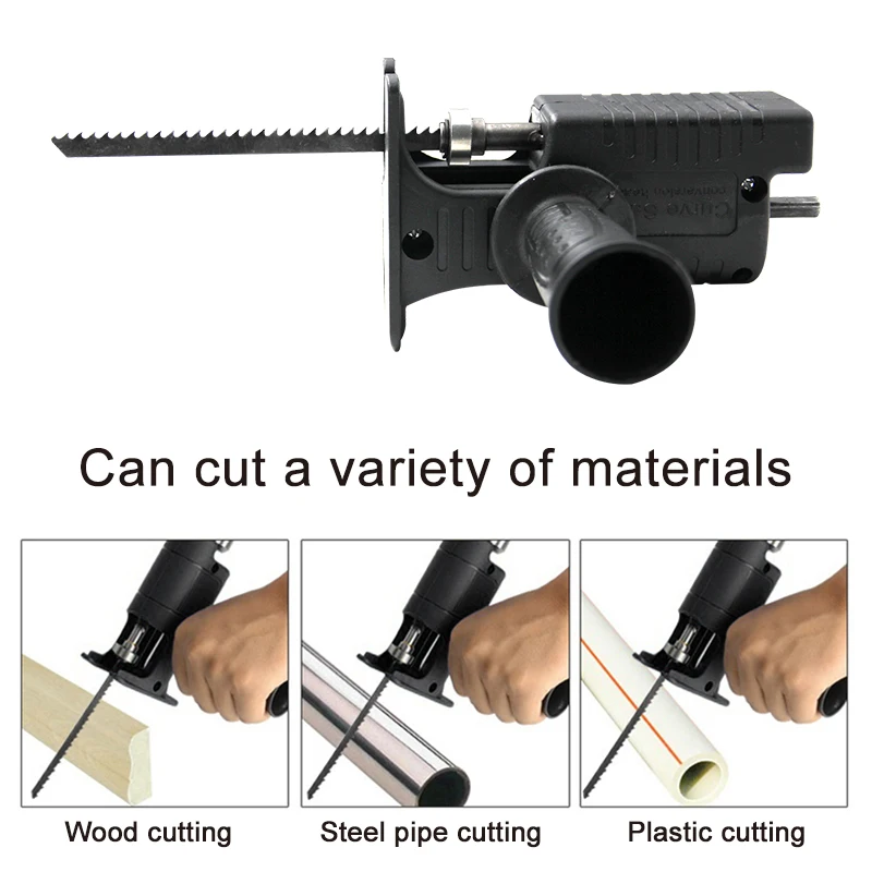 مثقاب كهربائي محمول للترددية،  - مراجعة Reciprocating Saw Attachment Drill وسعره