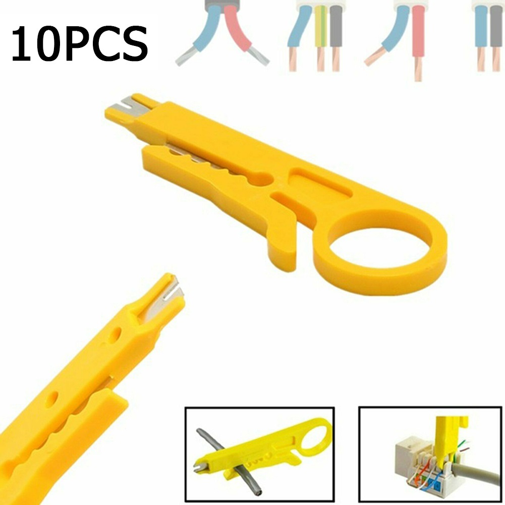 أداة تعرية وقطع الكابلات اليدو - مراجعة Automatic Wire Stripper Cutter وسعره