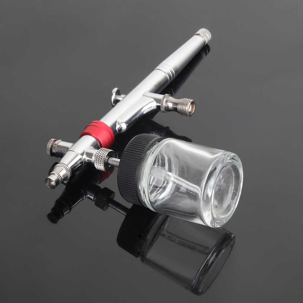 قلم رش هوائي دوار عالي السعة م - مراجعة Airbrush Kit With Mini Compressor وسعره
