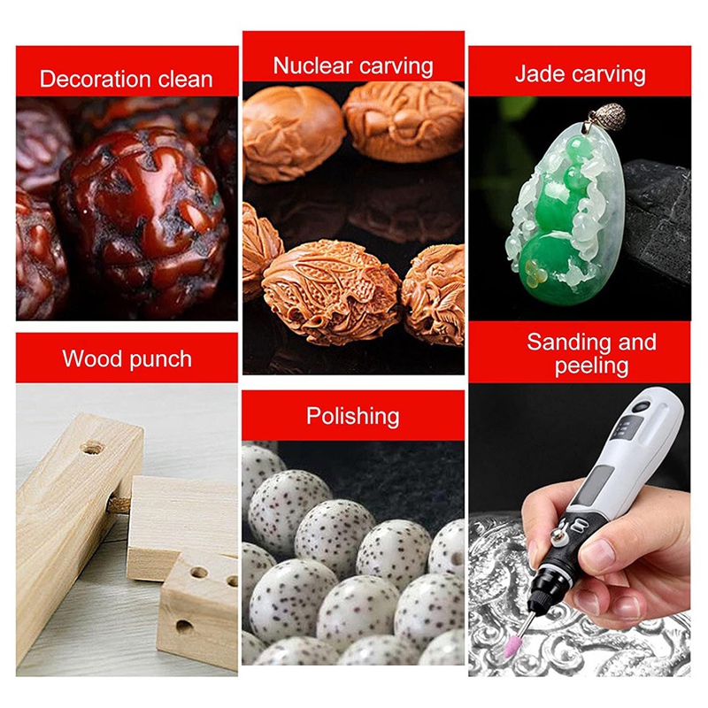 مجموعة أدوات الطحن الدوارة SHG - مراجعة Cordless Rotary Tool Kit Accessories وسعره
