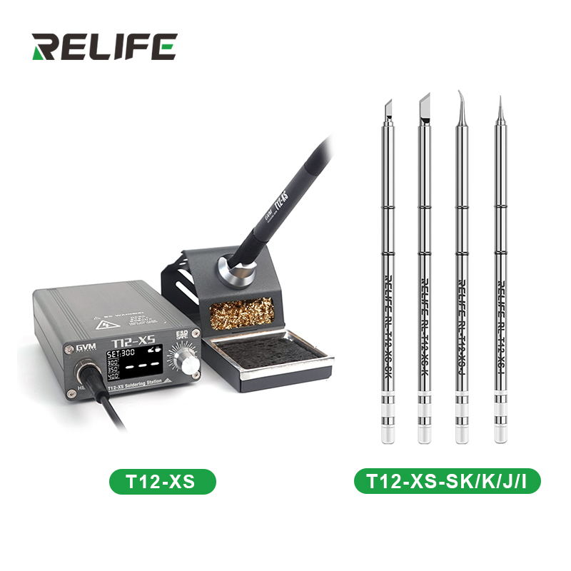 GVM T12-XS شاشة ديجيتال محطة ل - مراجعة Digital Soldering Station T12 وسعره