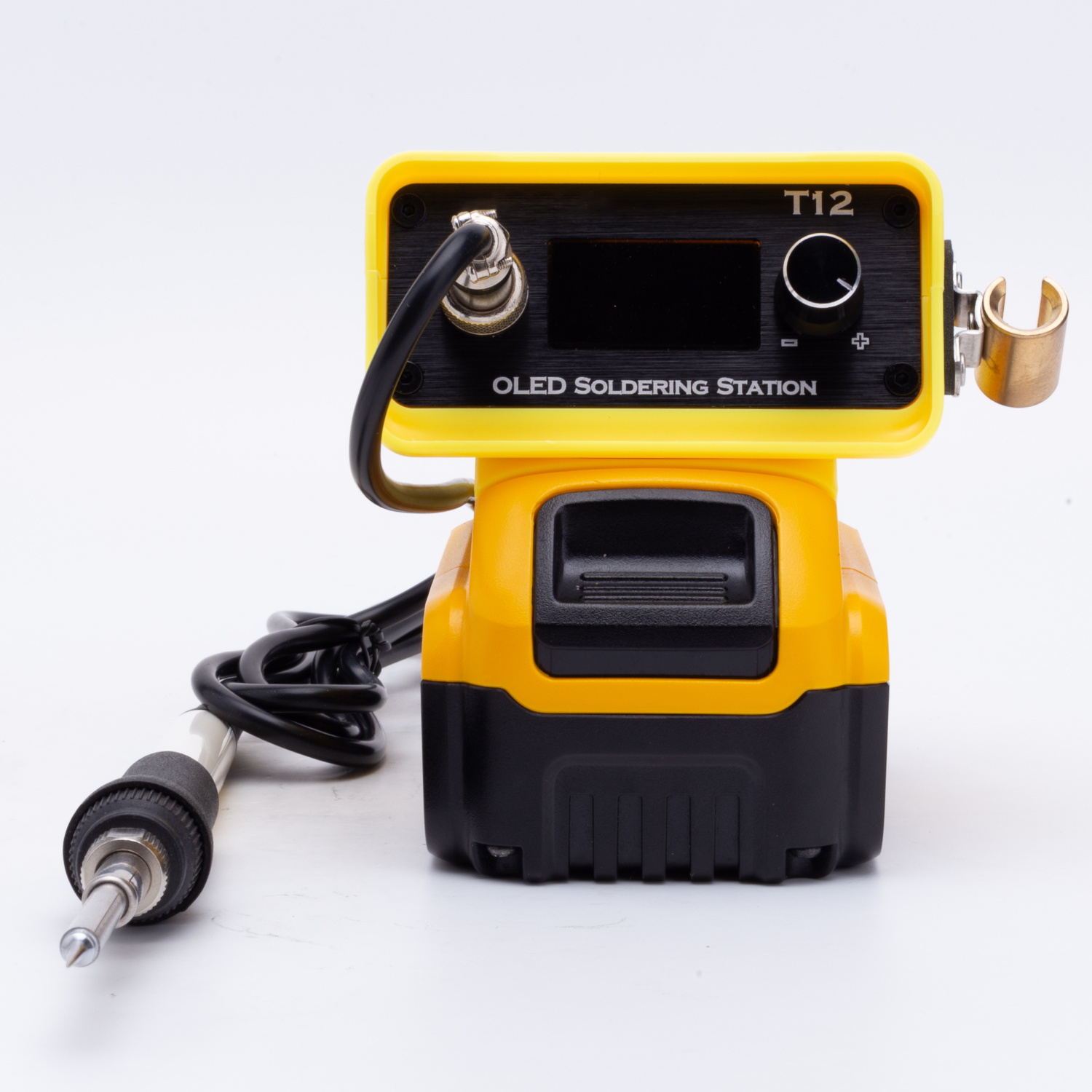 محطة لحام لاسلكية لبطارية ديوا - مراجعة Digital Soldering Station T12 وسعره