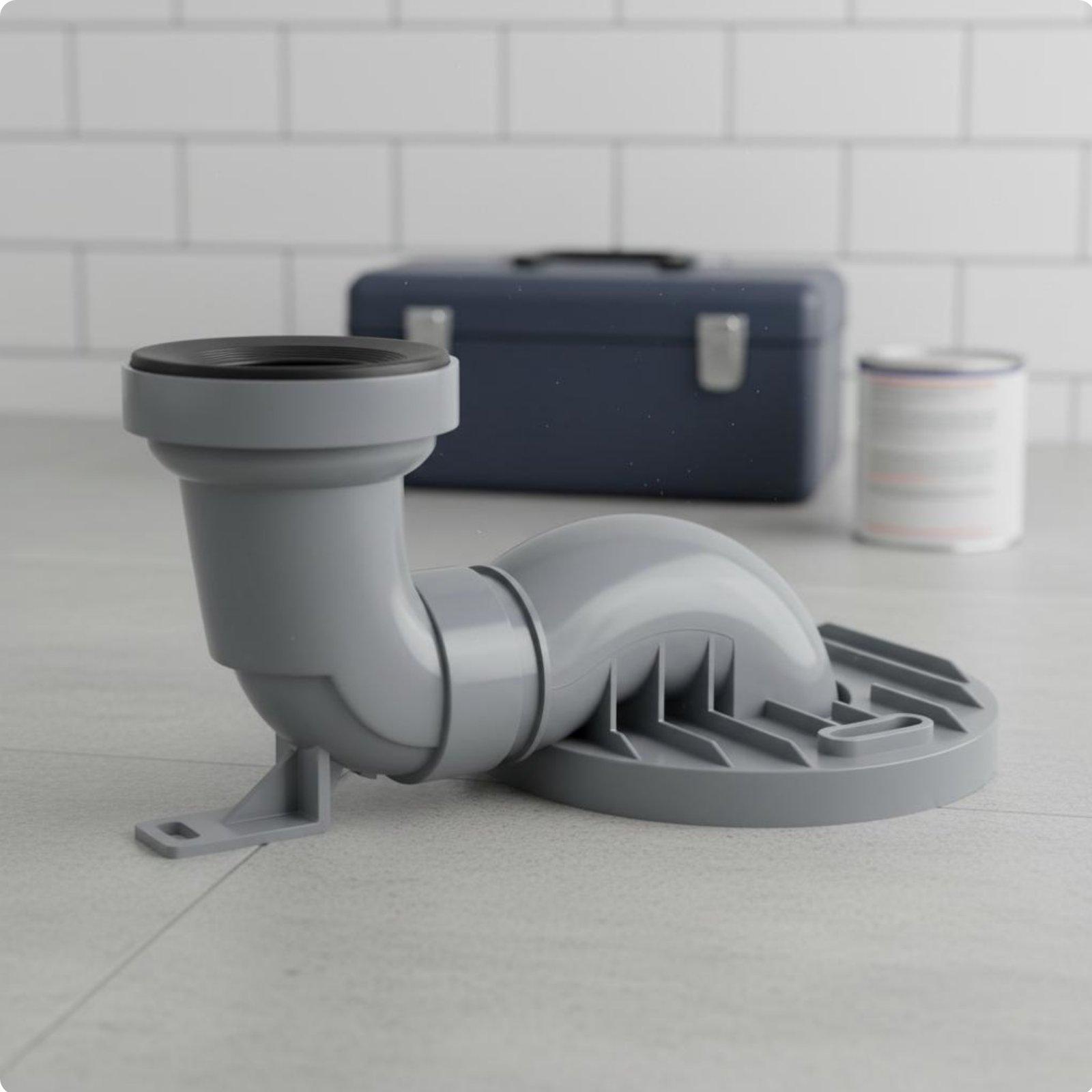 موصل تصريف مرحاضي مانع للتسرب، - مراجعة Plumbing وسعره