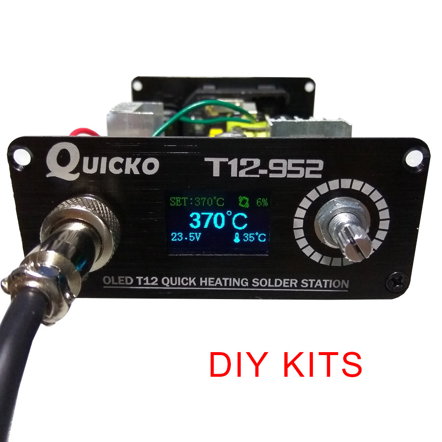 T12 STC-OLED محطة لحام الحديد  - مراجعة Digital Soldering Station T12 وسعره