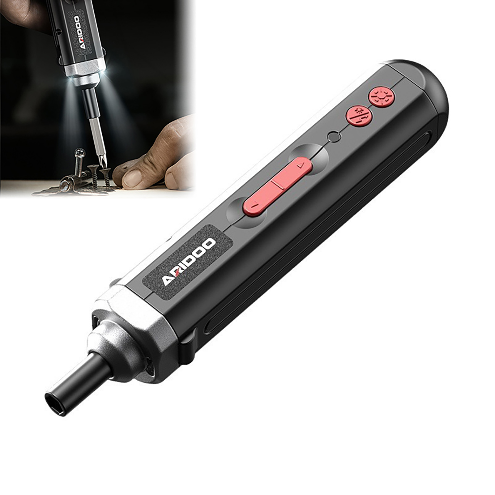 مفك براغي كهربائي محمول باليد  - مراجعة Electric Screwdriver Rechargeable Usb وسعره